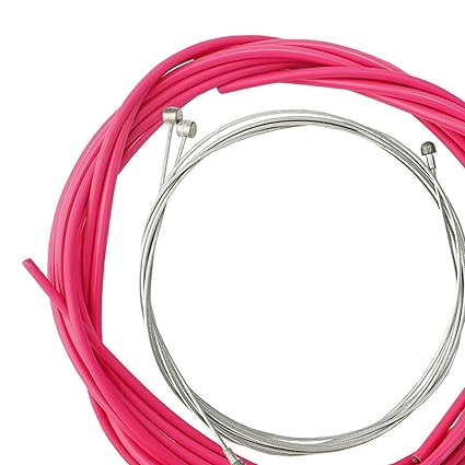 Sahil Enterprises Bike Brake Cable Housing Kit MTB Road Bicycle Shifter Repair Tool Pink