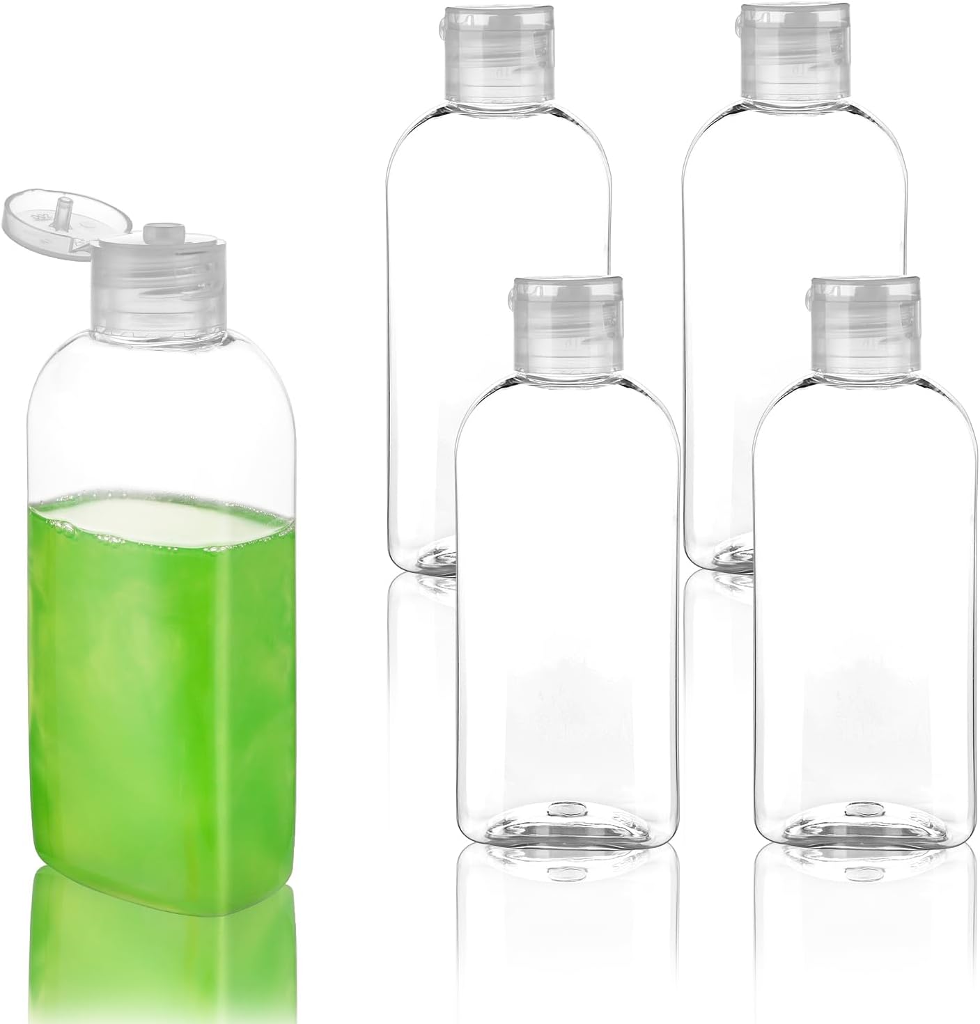 Kitchen GIMS Travel Size Containers Plastic Travel Bottles Leak Proof Squeeze