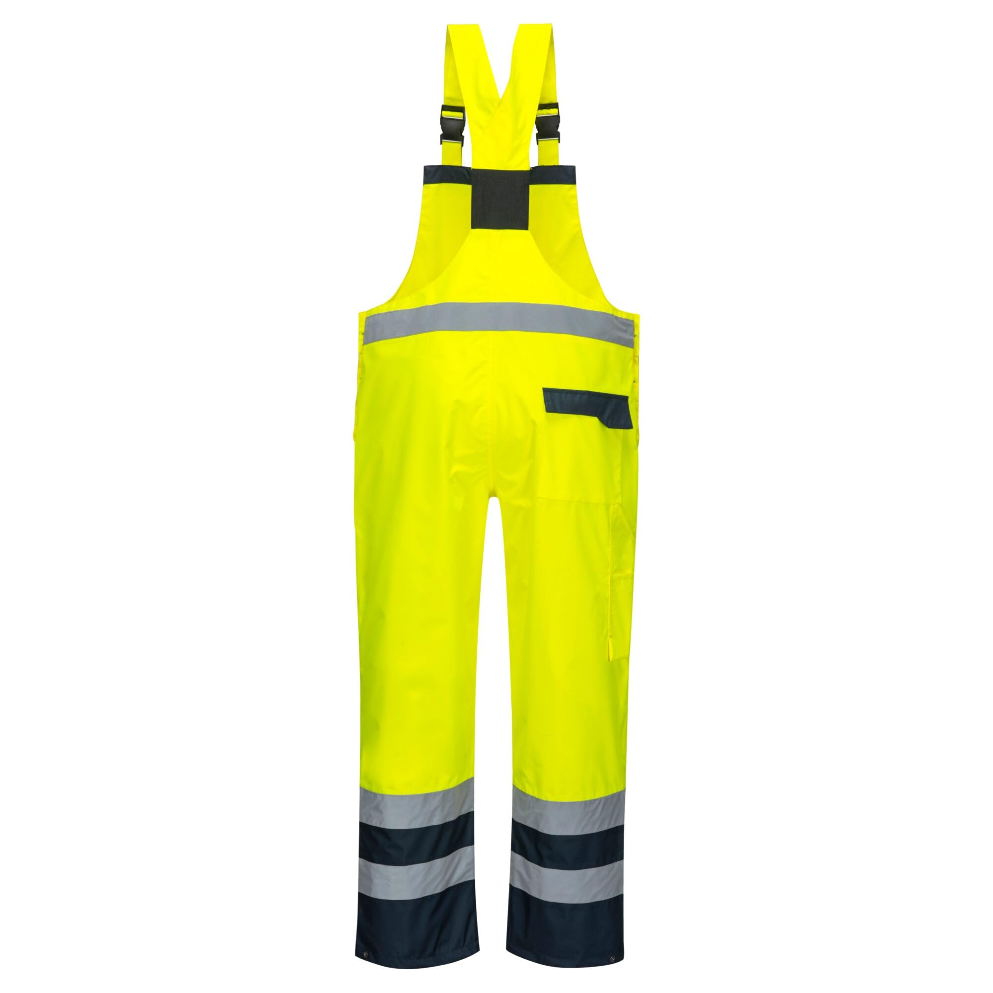 Portwest Cotte Contrast non-doublée, Couleur: Jaune/Marine, Taille: XL, S488YNRXL