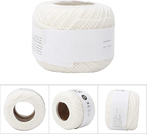 Miniatura 4 de Popular verano seda luz línea fina hilo de algodón hilo de ganchillo hilo de encaje para tejer bordado con un ganchillo(6601)