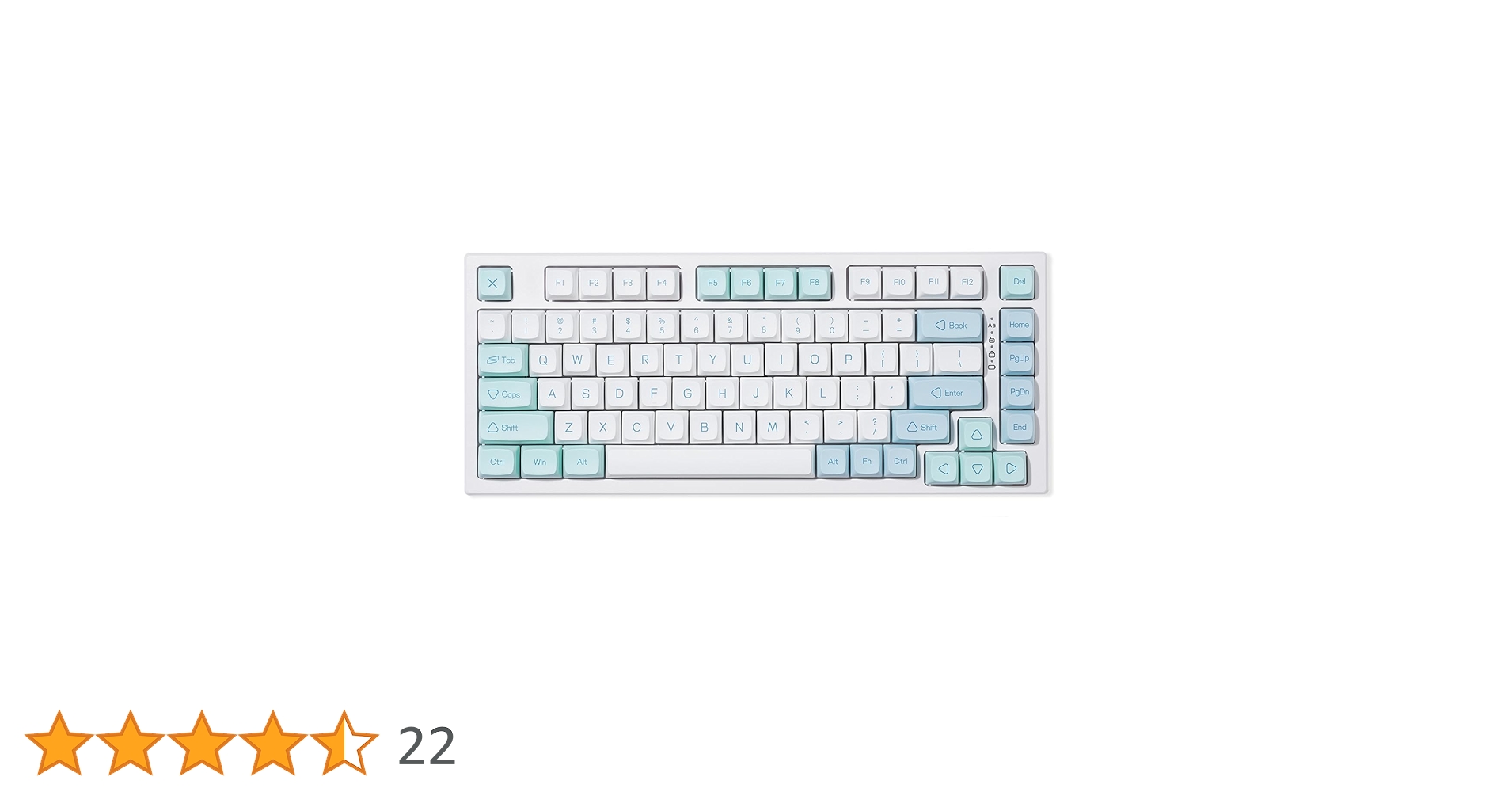 YUNZII YZ75 75% キーボード 黄軸 ミント yunzii-yz75-mint-mechanical-