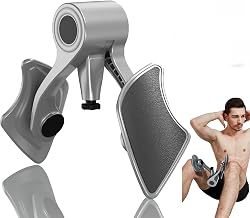 Floor Muscle Trainer with 360° Rotating Baffle, Hip and Thigh Exerciser, Pelvic Floor Exercise Device, Muscle Fitness Equipment for Home & Office