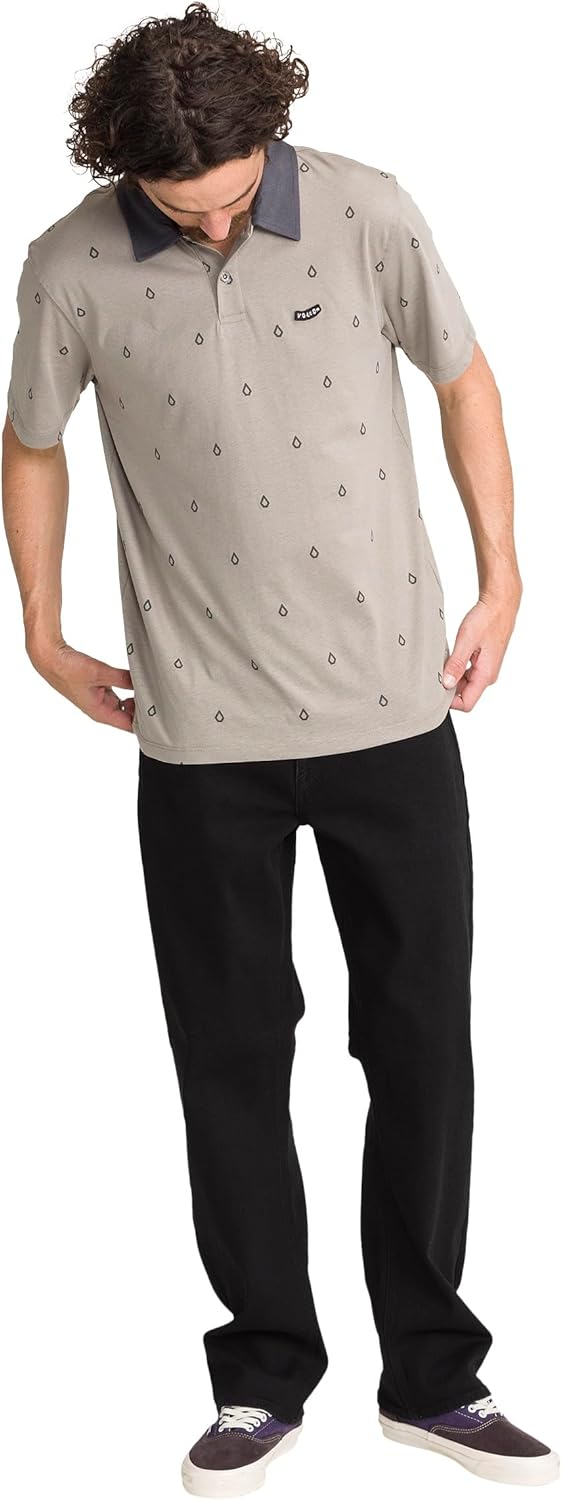 Volcom Mens Short Sleeve T-Shirt, Performance Activewear