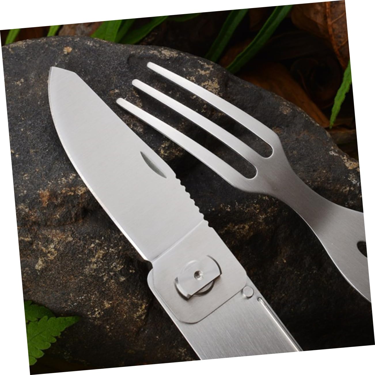 BESPORTBLE 3 Pezzi 3 1 Abito Cucchiaio Forchetta Coltello e Forchetta Viaggiare Knife