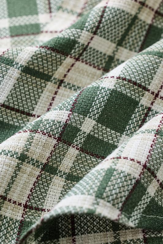 Image of SNITCH Koen Olive Checks Shirts