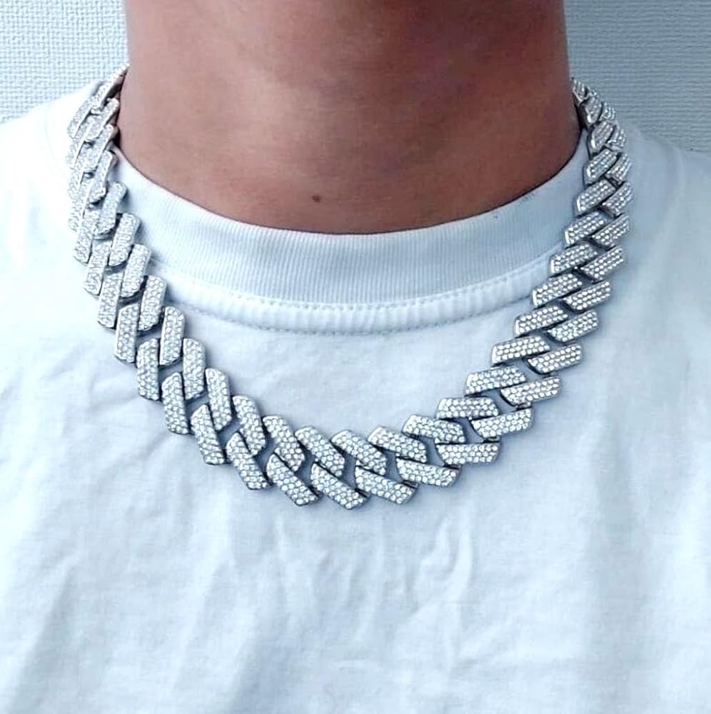 極太 純銀 シルバー925 フィガロチェーン 喜平 マイアミチェーン ネックレス Amazon | [silver KYASYA]希少! 超重厚 シルバー925 喜平ネックレス