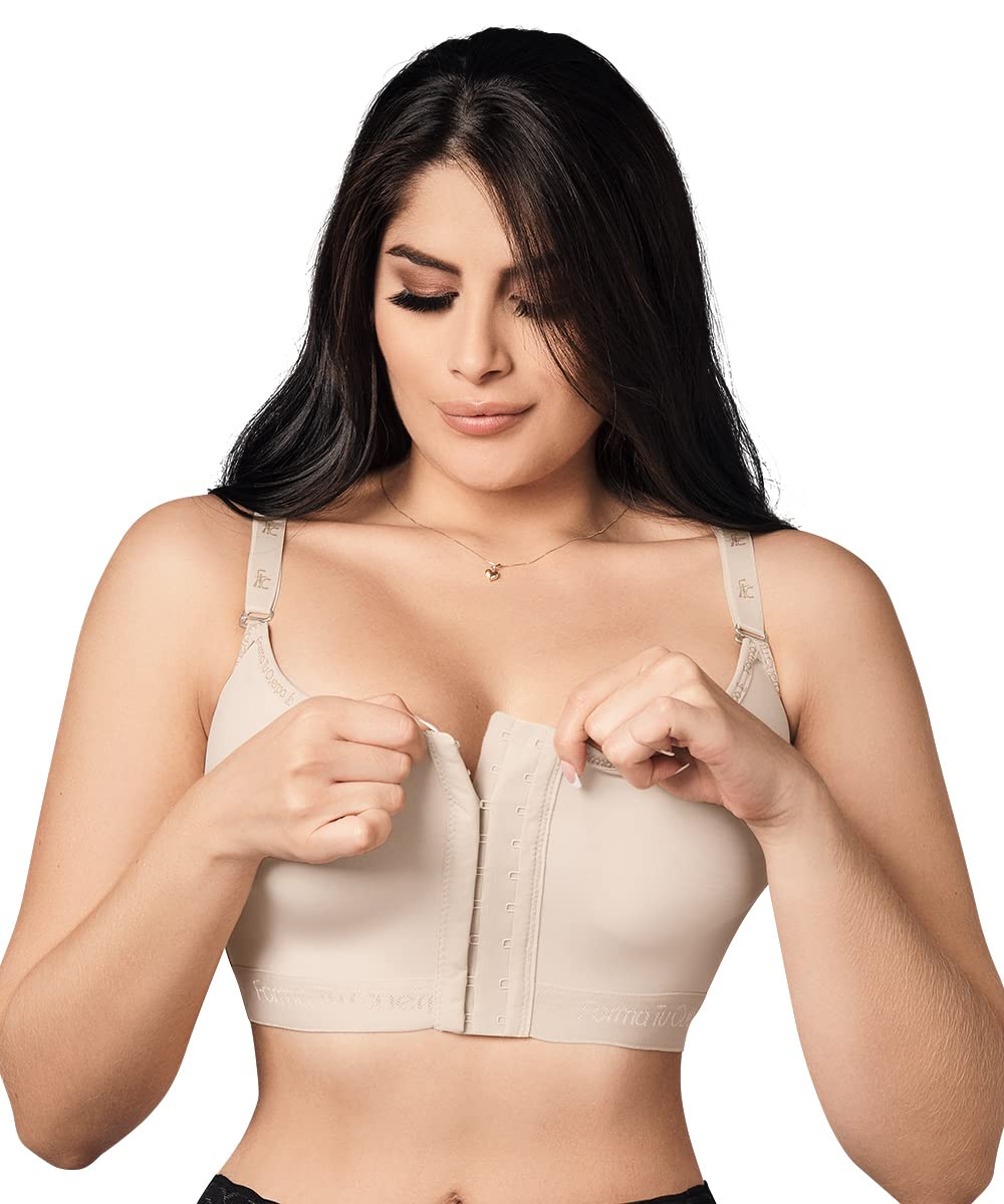 Forma Tu Cuerpo Post Op Bra Front Closure Compression Bras for Women Post Surgery Augmentation & Reduction Recovery product thumbnail 5