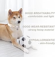 Vista 198 de DOGWONG Collar de perro de San Valentín, collar de perro con estampado de corazones para perros grandes, lindos collares de primavera, hembra