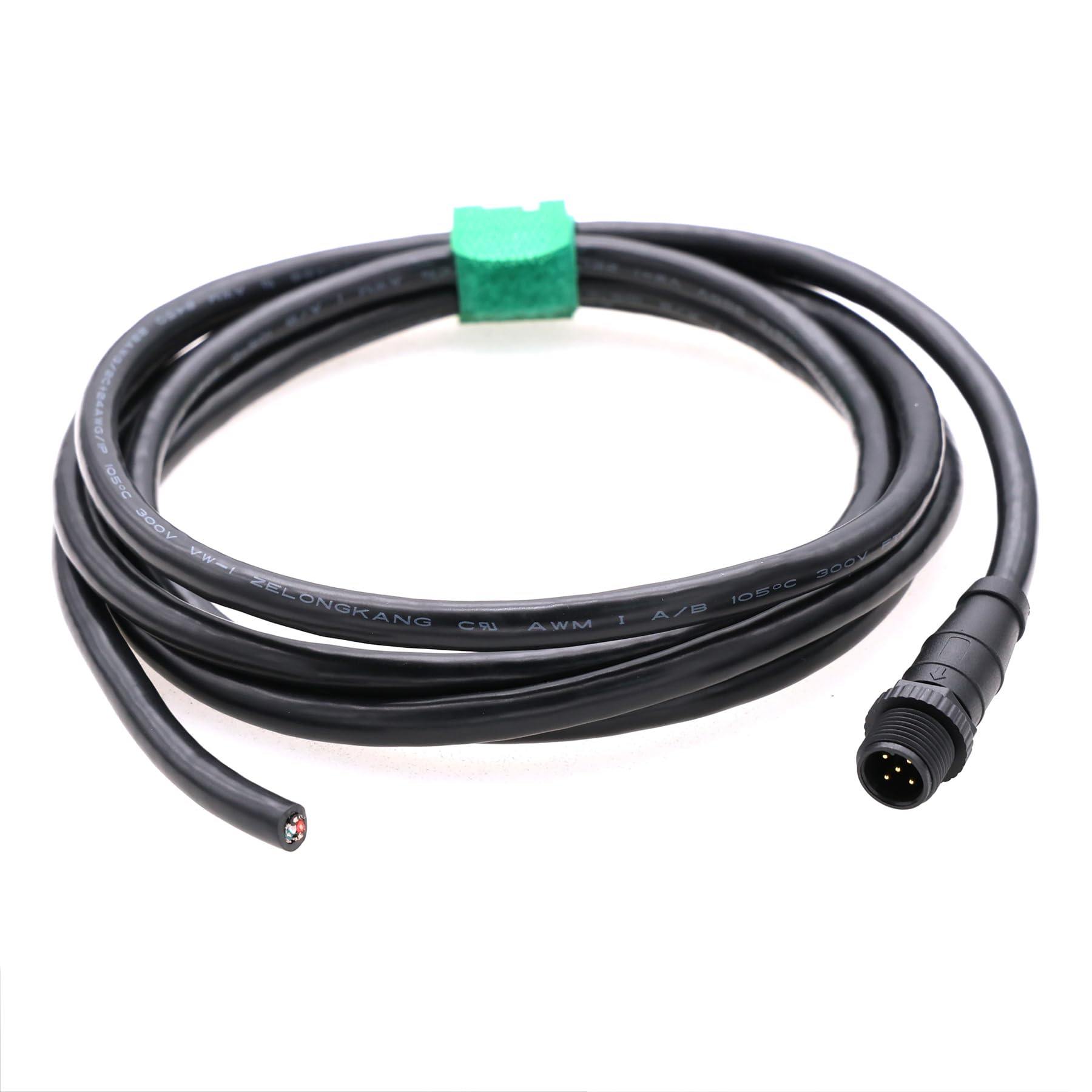 HangTon NMEA 2000 Drop Cable, Male 5 pin for T-pieces to Humminbird, Marine Network Communication, Lowrance, Garmin, Airmar, Maretron, Raymarine, Simrad, Navico Chartplotter GPS Antenna Autopilot, 1m