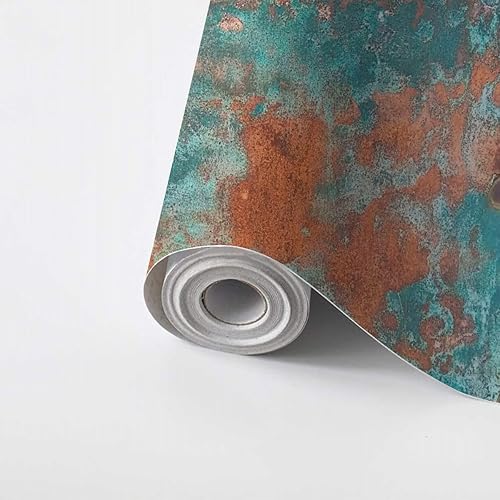 Miniatura 10 de VGHUYEVOGERE Papel tapiz autoadhesivo para despegar y pegar, diseño de mapa vintage del mundo 1778, papel de contacto apto para inquilinos para