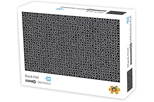 Micro Jigsaw Puzzle 1000 Pieces Black No Picture