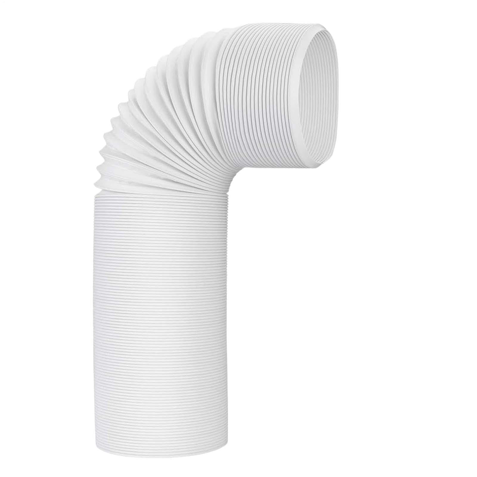 Manguera de aire acondicionado portátil | Conducto de ventilación de RV | Tubo de CA para exteriores e interiores para autocaravanas | Tubo de ventilación de aire flexible