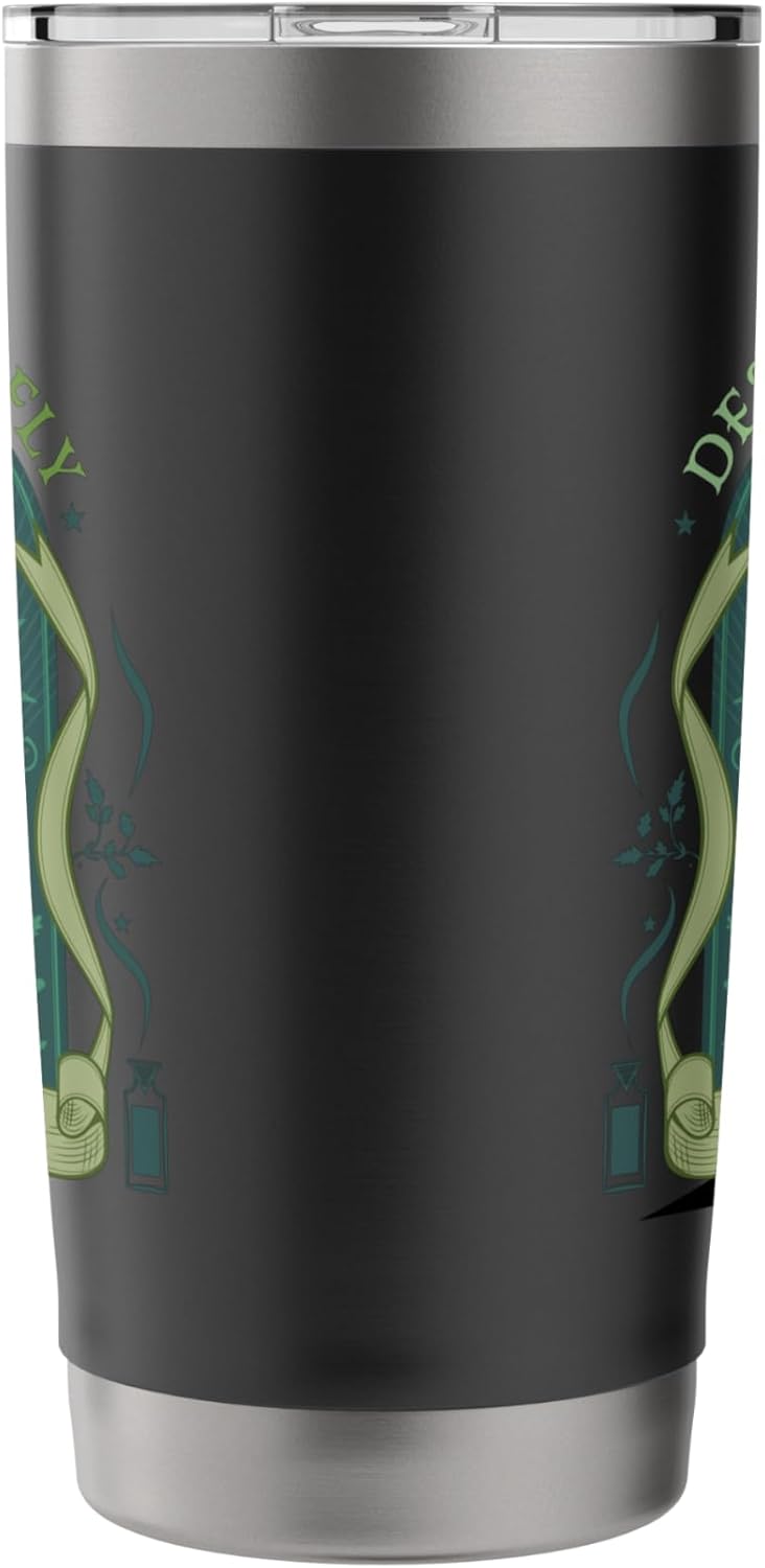 Wicked Elphaba Destined To Fly Silhouette Stainless Steel Insulated Tumbler - Image 4