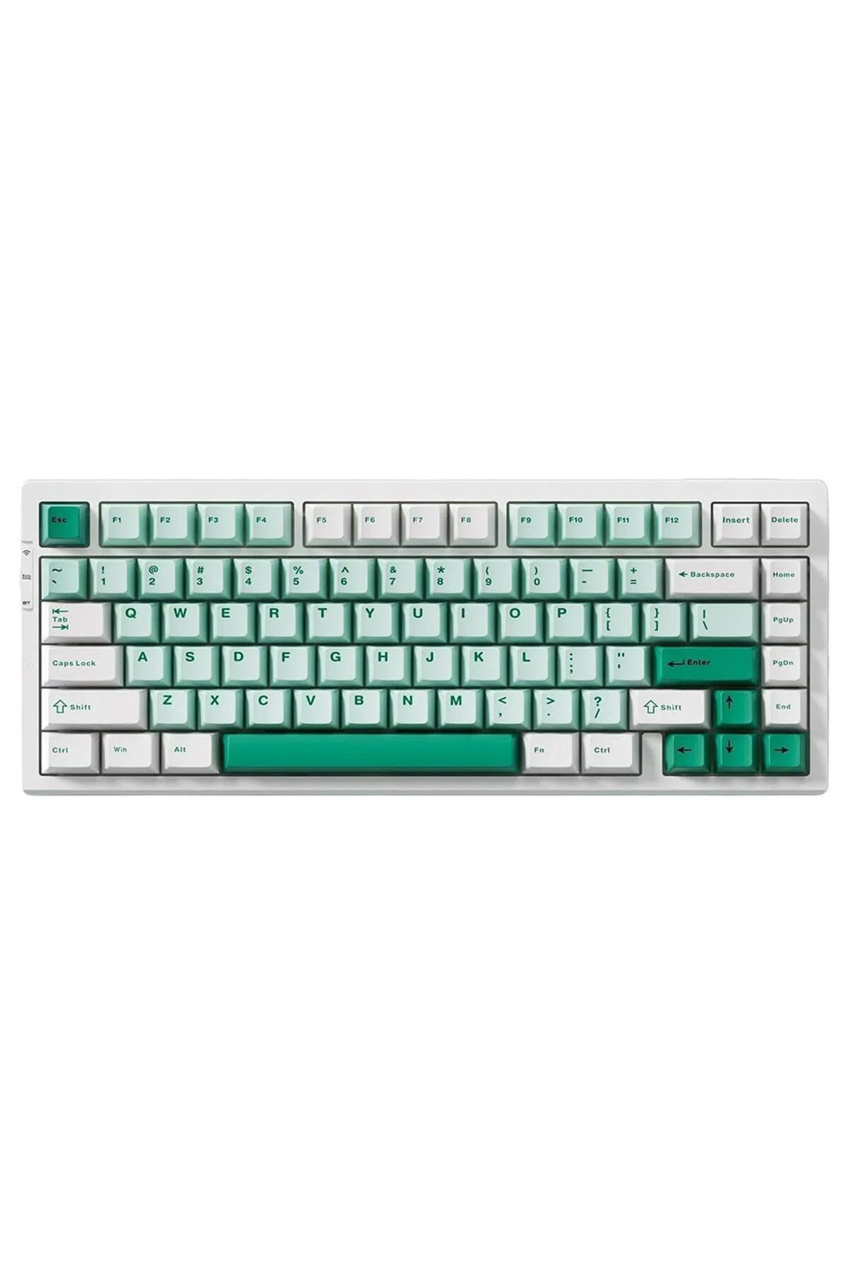 MCHOSE G75 Pro Green75% Matcha Latte Switch Hotswap RGB Wireless English Mechanical Gaming Keyboard (G75-9A)