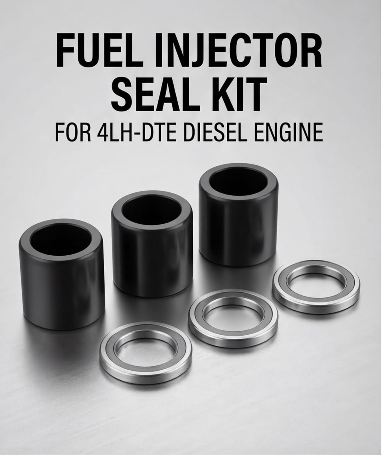 119625-11870 Injector protector, 119625-11880 nozzle seat pad, 4LH-DTE diesel parts