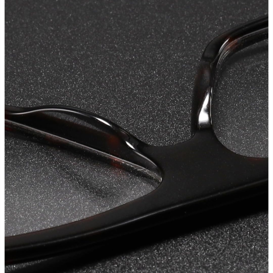 Montura de acetato grueso de lujo para gafas de hombre y mujer.