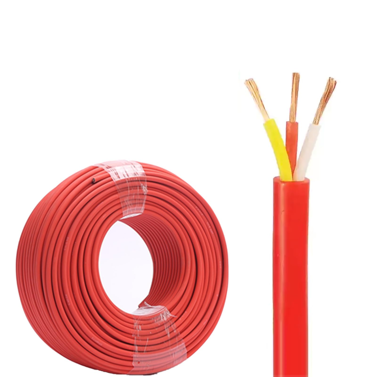Fil électrique toronné flexible pour éclairage intérieur avec ruban isolant - 8