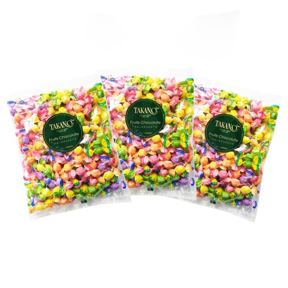 Amazon.co.jp: 新宿高野 フルーツチョコレート徳用袋3入 : 食品・飲料
