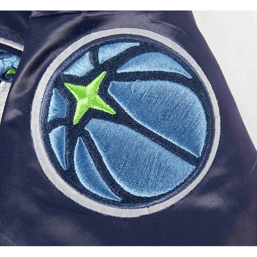 Chaqueta Pro Standard NBA de satén con acabados premium para niños 6
