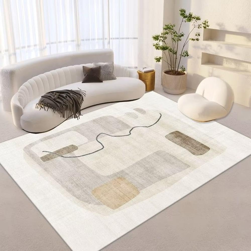 Tapis de salon flanelle isolant et doux pour réchauffer un sol froid de chambre