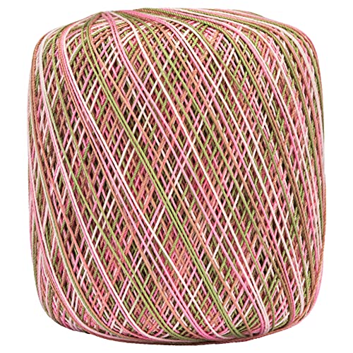 Image of Coats Crochet 154-703 Aunt Lydia's Crochet, Cotton Classic Size 10, Pink Cameo