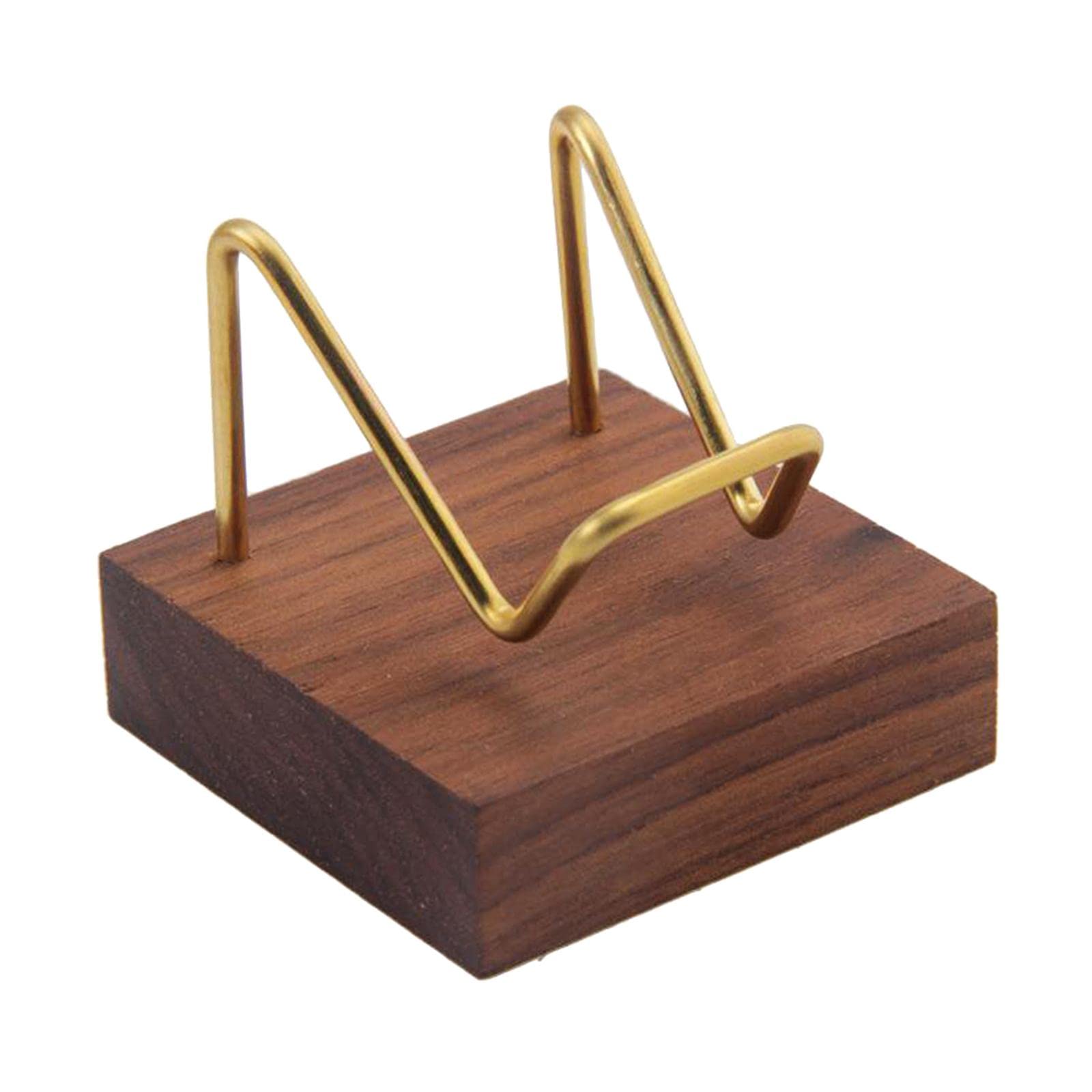 Perfeclan Style 03 Wooden Display Stand For Fossils, Rocks, Geode, Agate, Crystals, Collectibles Strange Stones Holder, 03