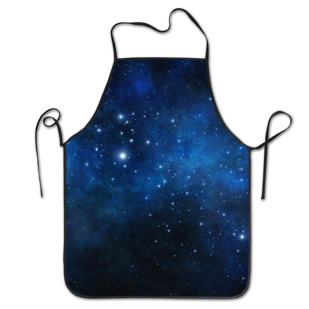 Amazon｜エプロン 宇宙柄 星空柄 銀河柄 夜空柄 カフェエプロン