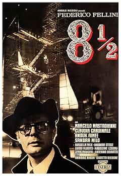 Amazon.co.jp: 8 1/2 映画ポスター、コメディ、ドラマ