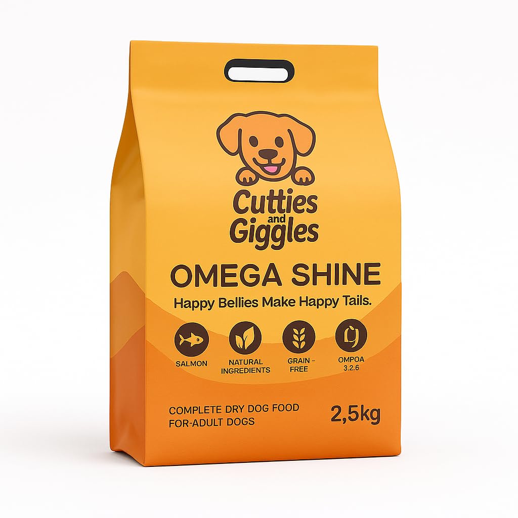 Grain-Free Dog Food Salmon & Sweet Potato Recipe, 2.5kg Omega 3 & 6, High Protein, No Grains, No Artificial Additives – Sensitive Digestion & Skin Support