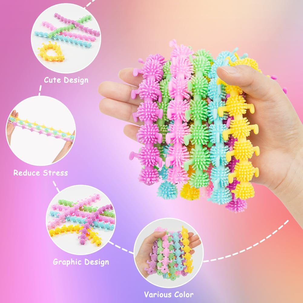Fidget Pack 10 Pound AYNKH 10-Piece Anti-Stress Toy Set - Fidget Chains ...