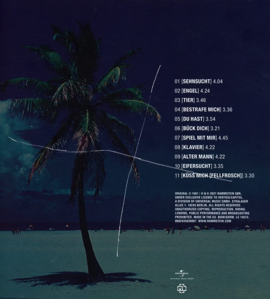 Sehnsucht (Anniversary Edition) [2LP]: Audio CD