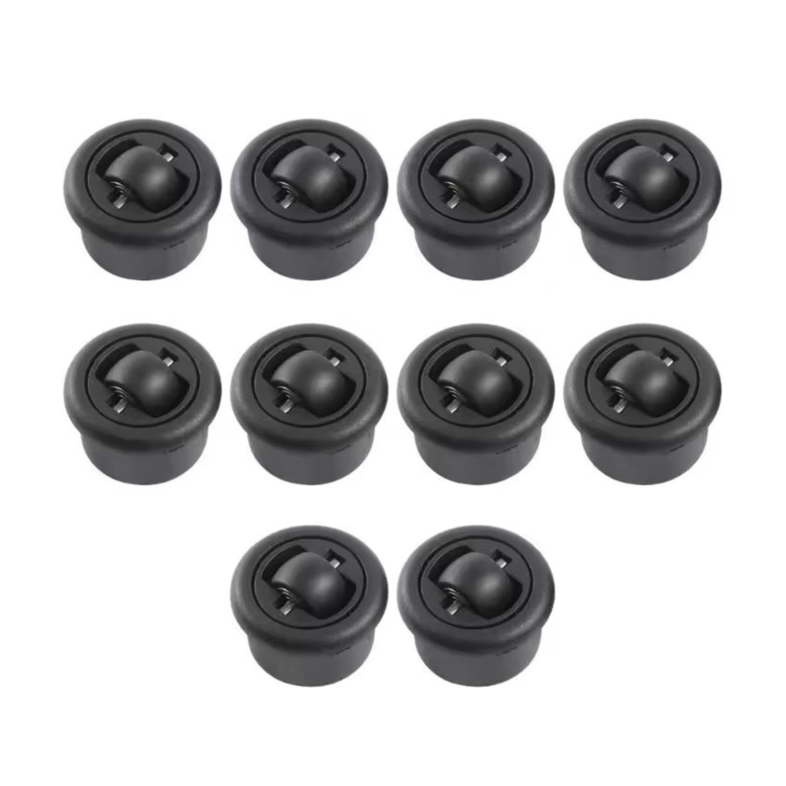 10Pcs Roulette À Fente Invisible Pour Meubles De Maison Et De Bureau
