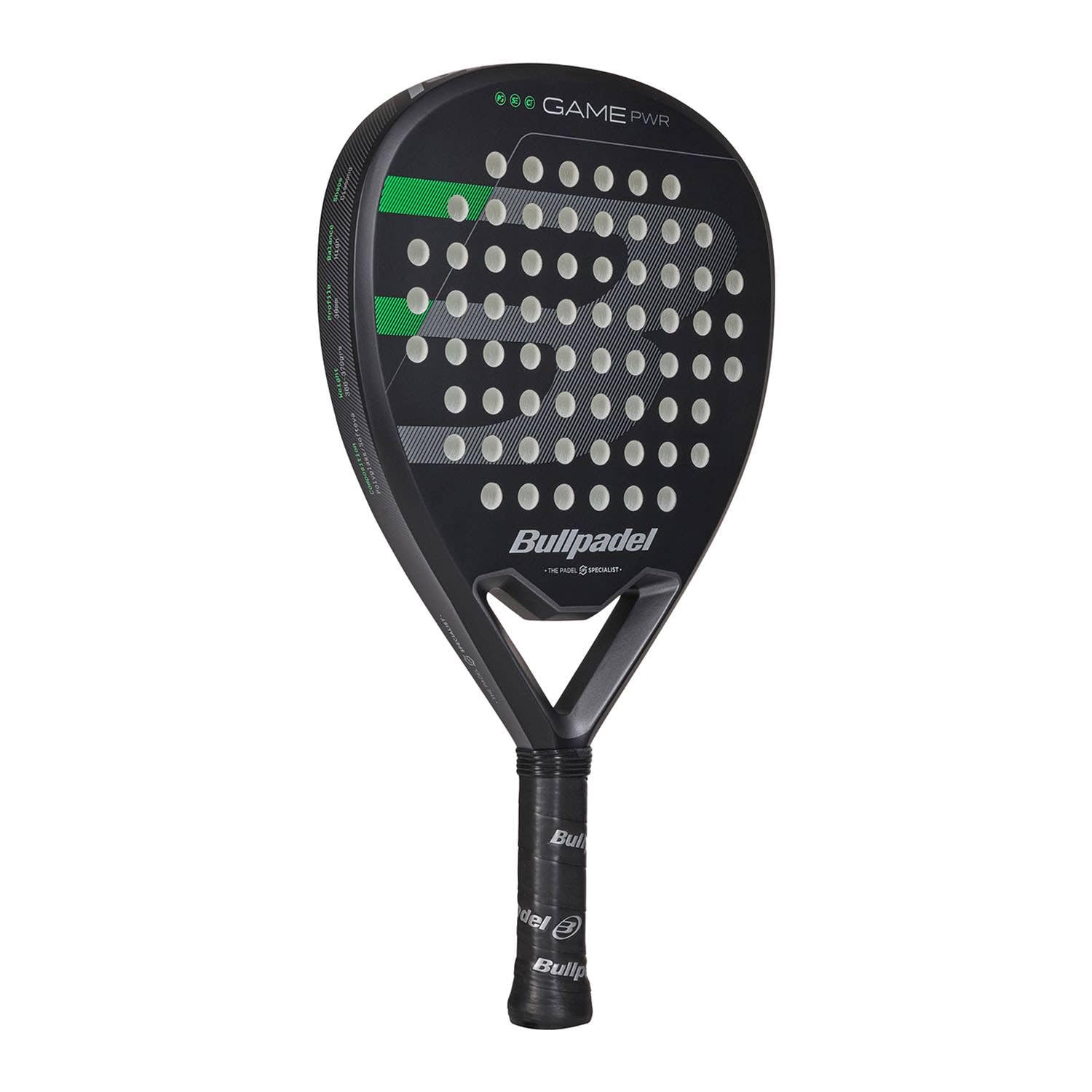 Bullpadel Game Power Schwarz