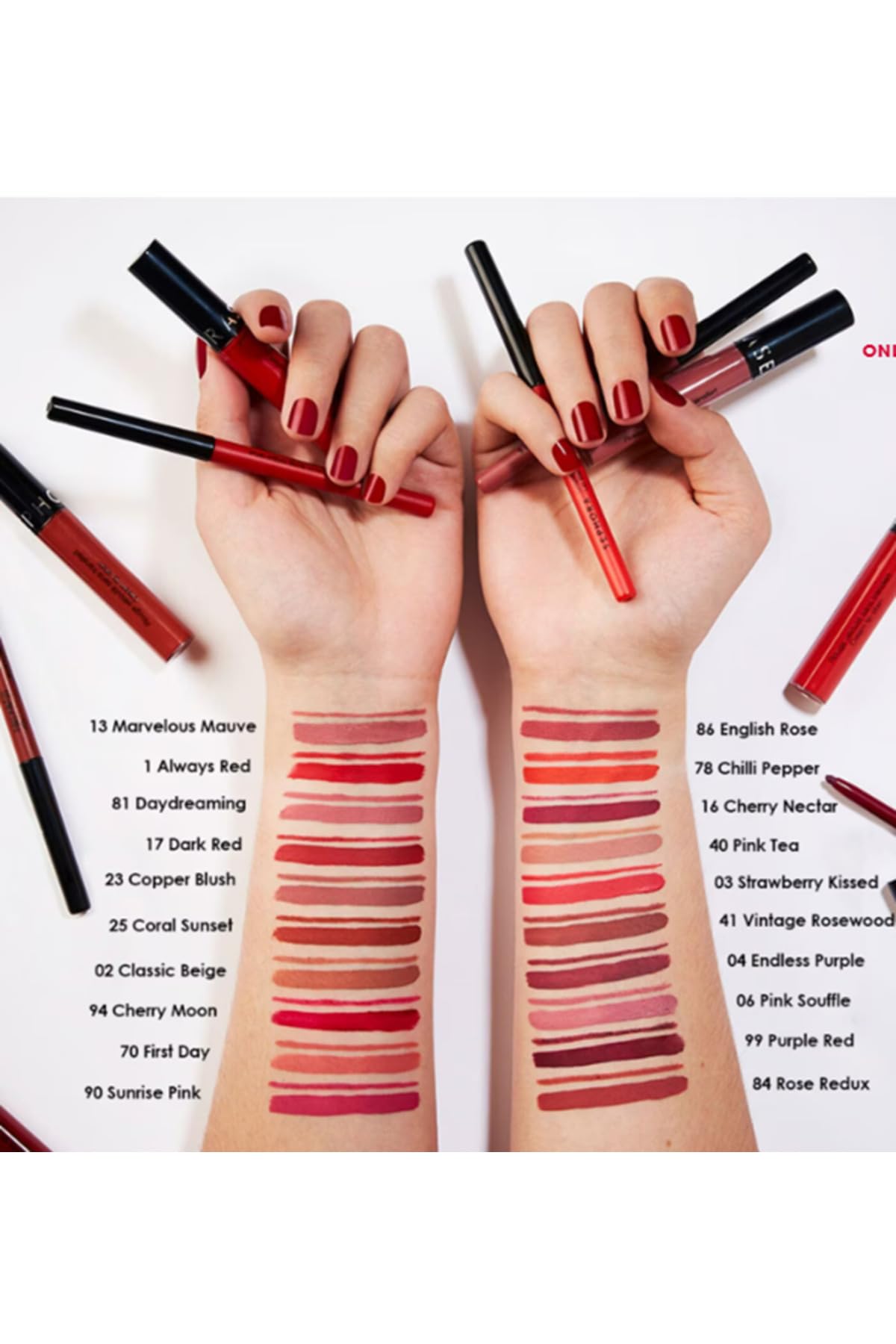 Sephora Lip Stain Liner - Uzun Süre Kalıcı Dudak Kalemi, 86Englishrose