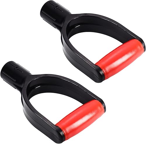 Miniatura 5 de Jutagoss 2 palas D mango de agarre de 1-14 pulgadas1.260 in de diámetro interior de PVC pala de nieve, mango de repuesto, accesorio de jardín para