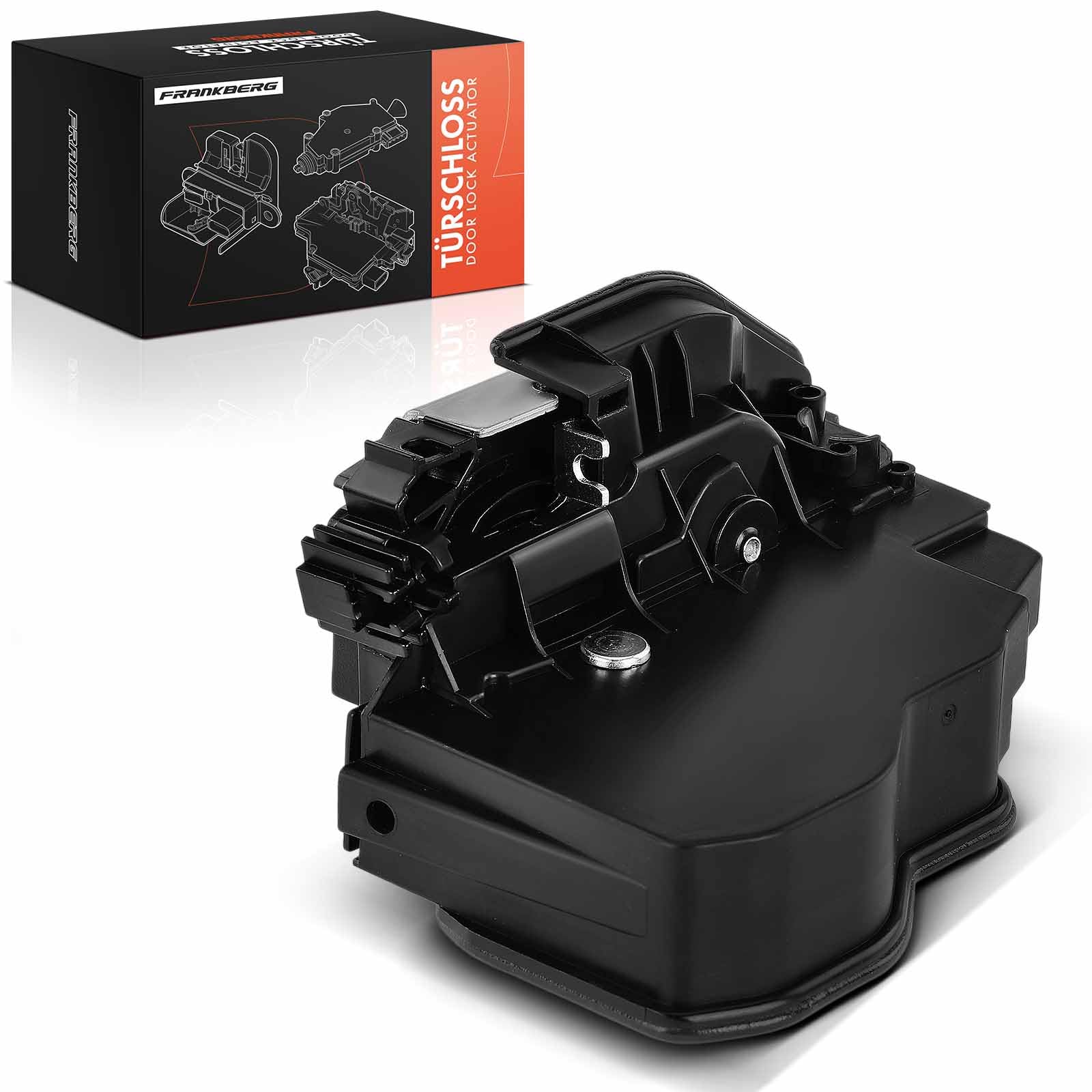 Frankberg Cerradura de puerta Cerradura de coche Delantero derecho Compatible con Serie 1 F20 Serie 3 Touring F31 Serie 1 E81 Serie 5 F10 Serie 1 E87 Replace# 51217276668