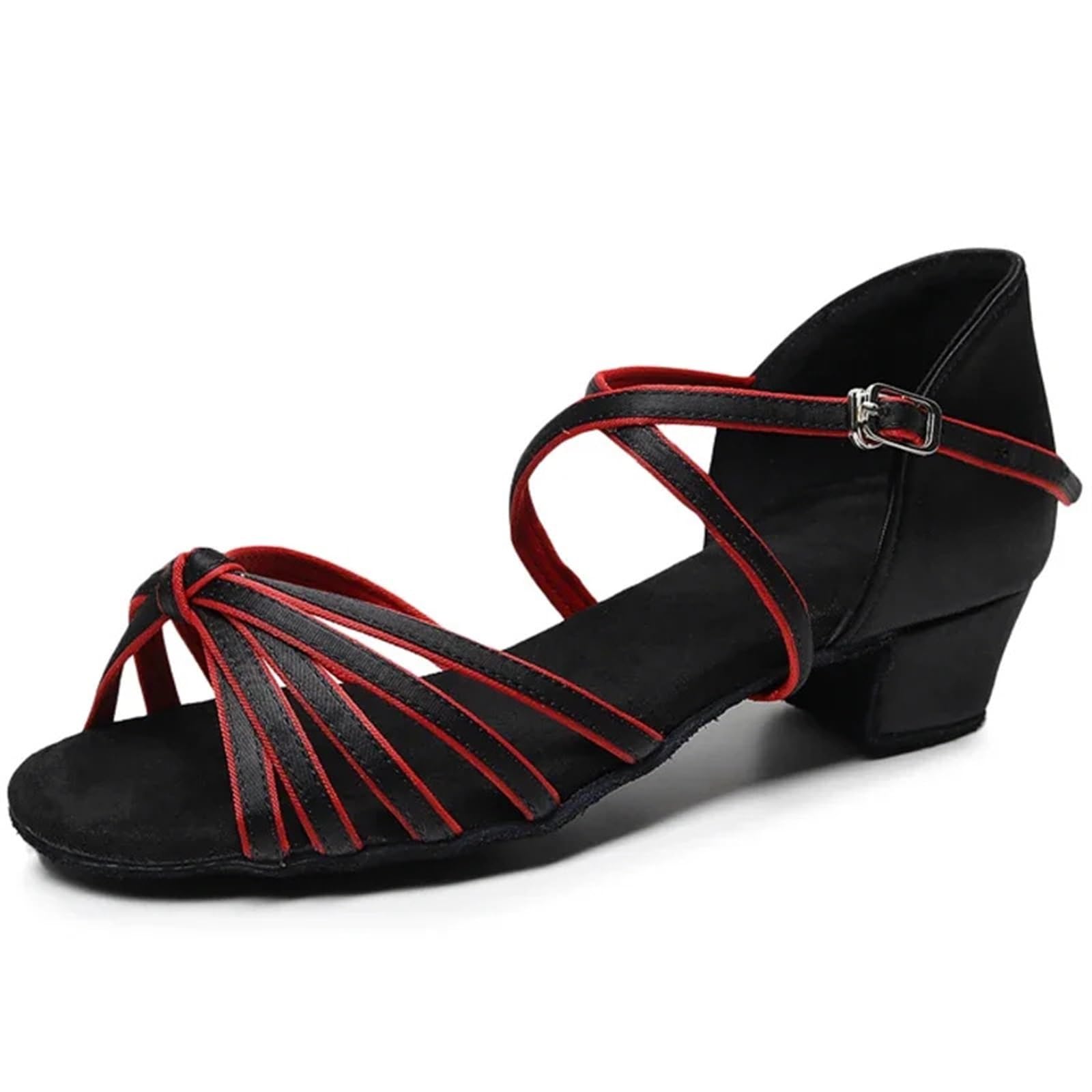 Zapatos De Baile Latino Para Mujer - Tacón Bajo, Suela Flexible, Ideales Para Salsa, Tango Y Jazz
