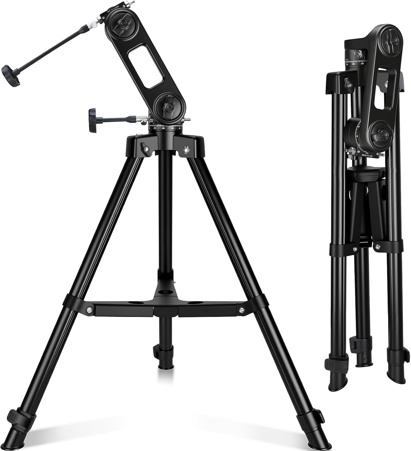 Heavy Duty AZ Telescope Mount Tripod with Dual Slow Motion Controls