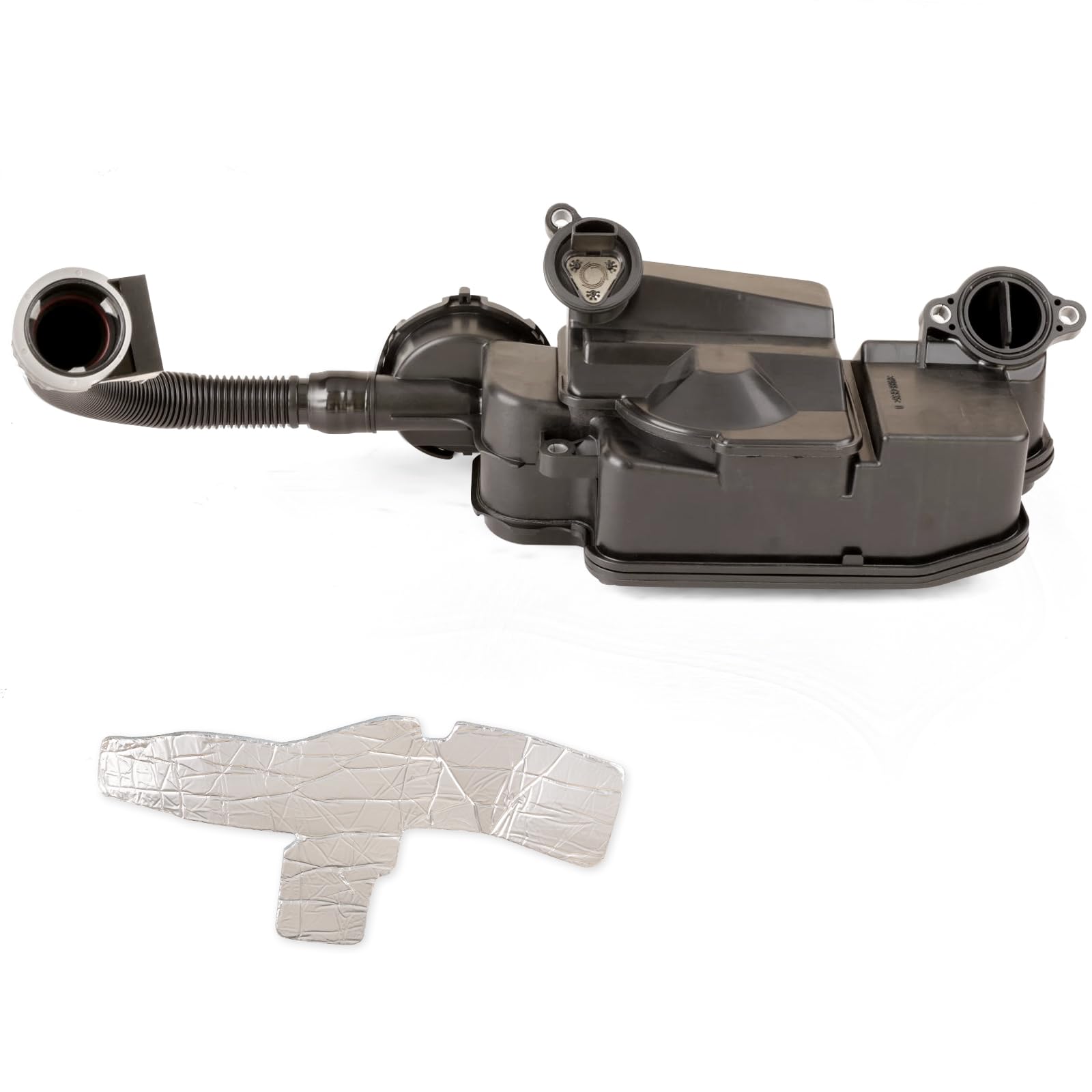 Powerstroke Diesel PCV CCV Oil Separator Assembly Compatible with 2011-2016 Ford F-250 F-350 F-450 F-550 Super Duty 6.7L Diesel Replace DC3Z-6A785-C