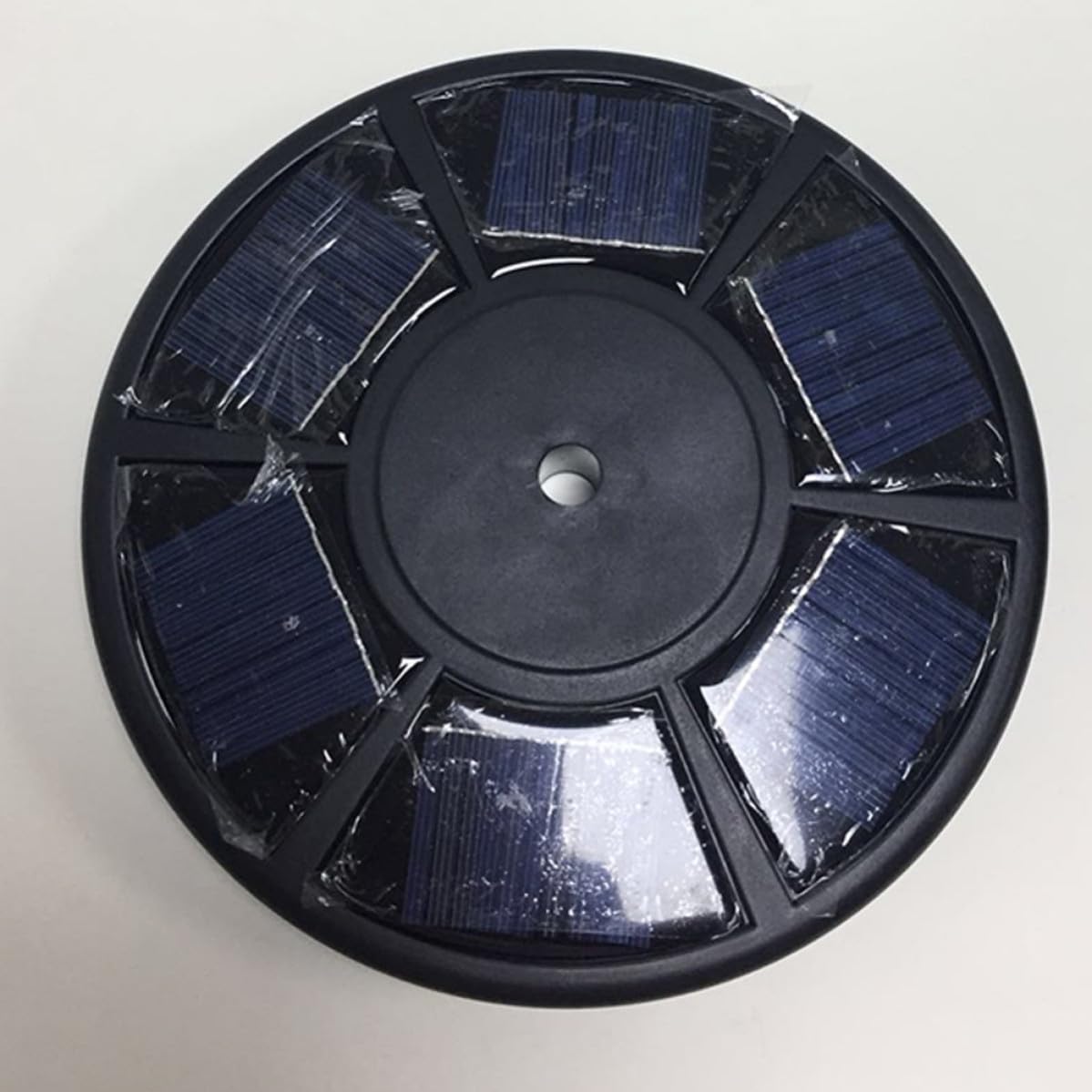 Alipis 42 LED Luz Solar Plástico Negro, para Asta de Bandera Exterior