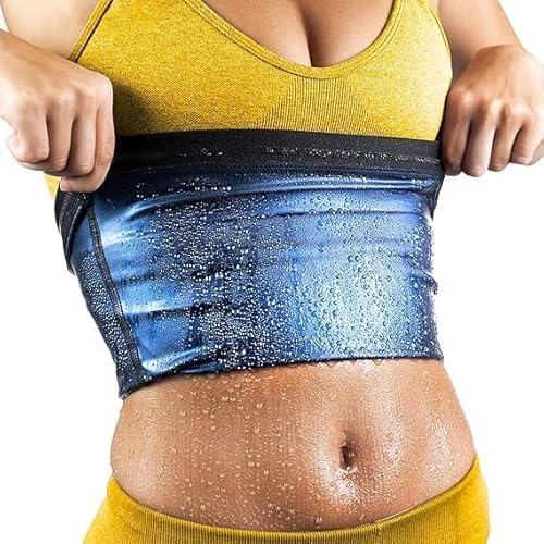 ZUGANIAN - Sweat Shaper Waist trim for women, men, waist trainer sauna belt, neoprene free waist binder sauna Slimming Sweat exercise shaper suitable for 50 kg -85 kg