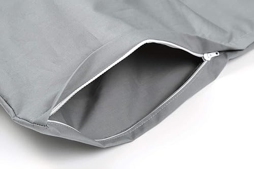 Miniatura 5 de MIINA Funda 100% algodón para colchón de futón tradicional japonés, de 41 x 82 pulgadas, para colchón de futón de 39 x 80 pulgadas, tamaño