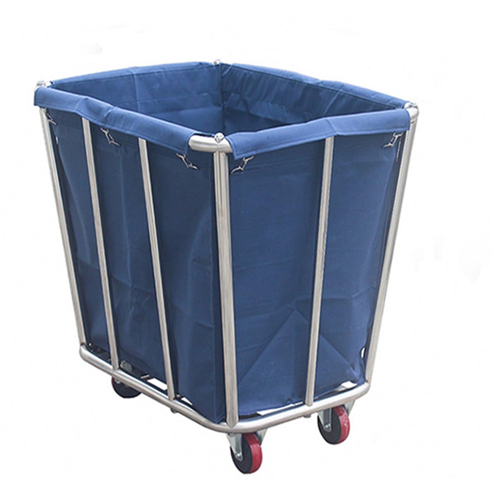 Grand chariot à linge commercial idéal pour organiser la buanderie