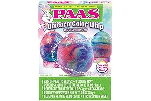 PAAS Unicorn Color Whip Egg Decorating Kit: Easter Magic at Your Fingertips!