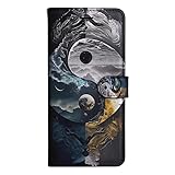 MuTouNiao Phone Case for Samsung Galaxy S5 Eight Diagrams P030 Design Magnetic Flip Wallet Case with Card Holder and Kickstand for Samsung Galaxy S5 Shockproof Flip Case Cover Multicolor