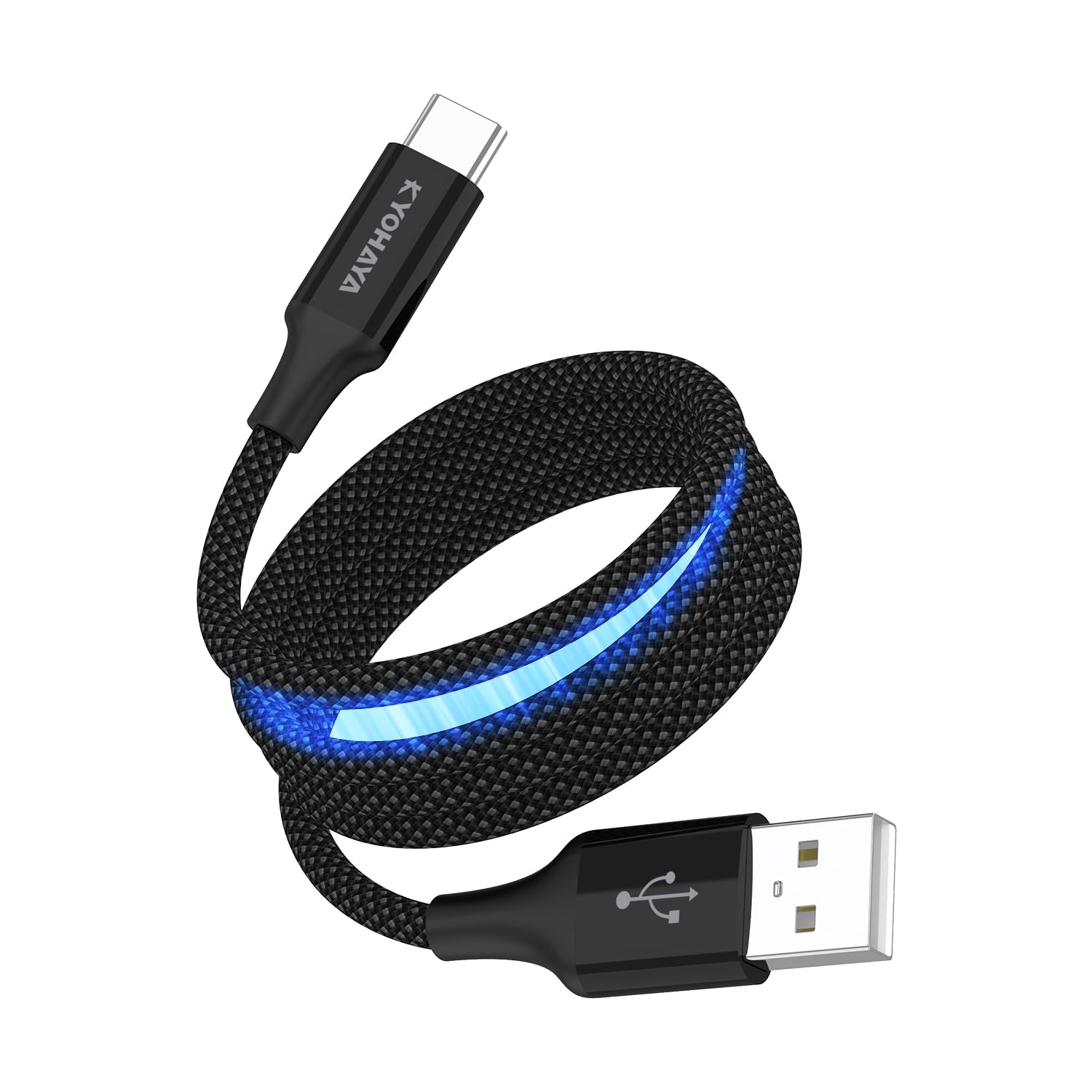 KYOHAYA USB Type C マグネット ケーブル 絡まない 簡単にまとまる