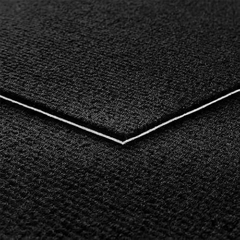 Livelynine 32-Tiles Black Carpet Squares Cover