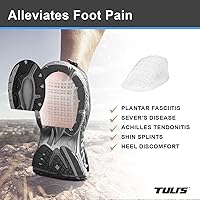 Vista 5 de Tuli de Heavy Duty Gel talón tazas, 10218BT, Transparente, 1, 1