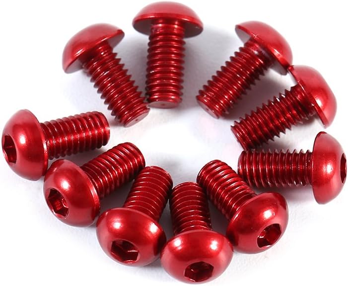 Kit De 120 Vis M3 à Six Pans Creux – Acier Carbone, Assortiment M3x6 à 20mm