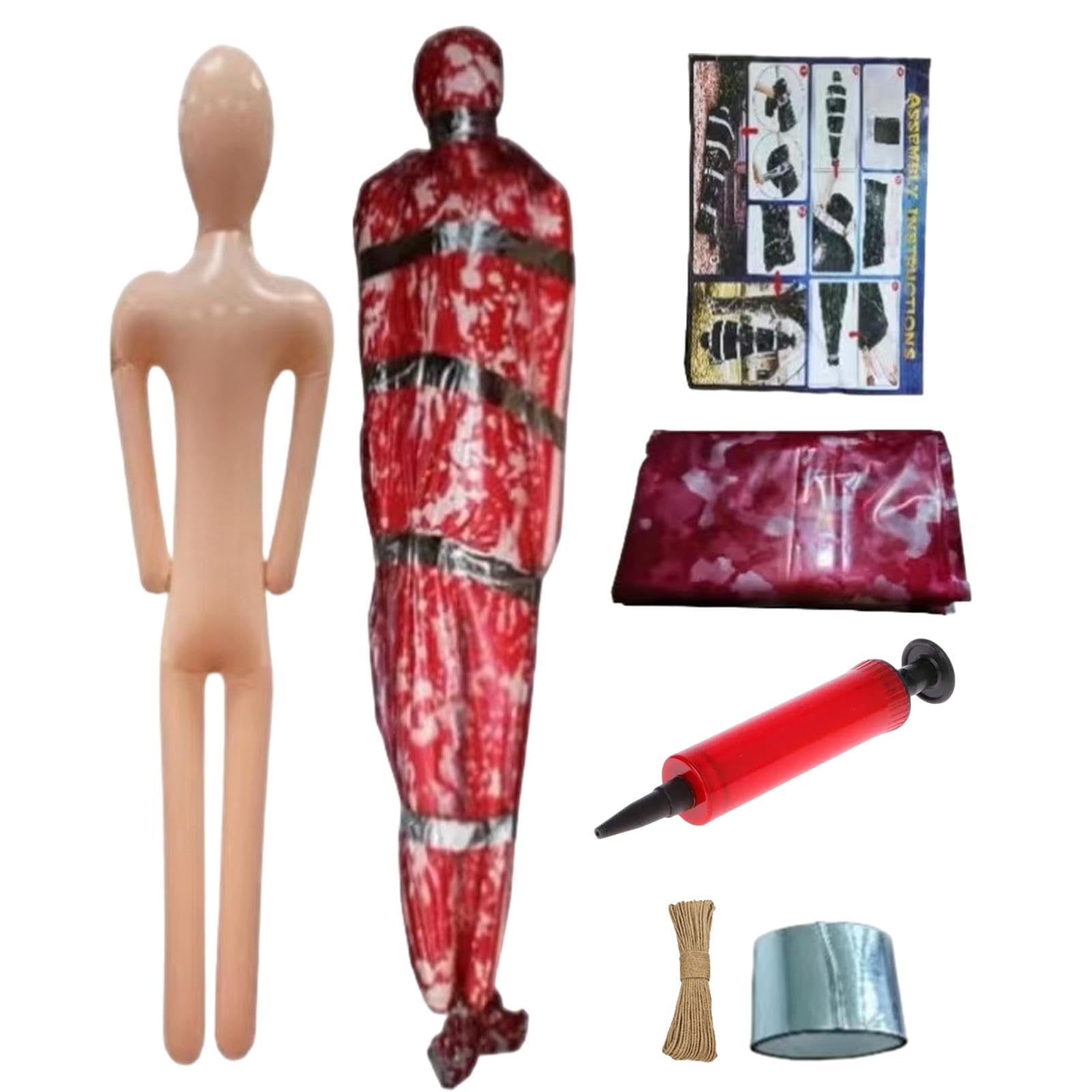 Amazon.co.jp: インフレータブル死体 - 死体ハロウィン小道具